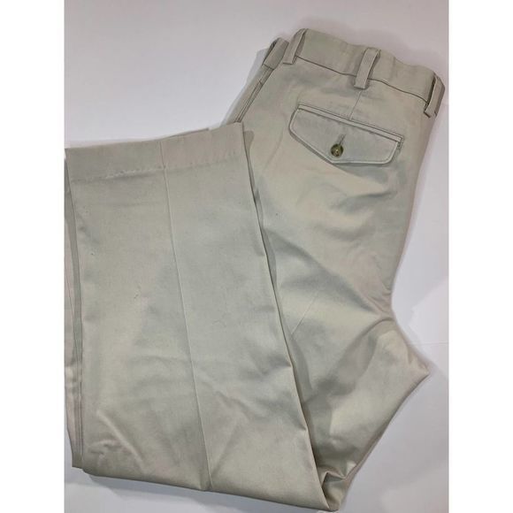 L.L.Bean Classic Fit Dress Chinos Pants - 37 - Picture 6 of 7